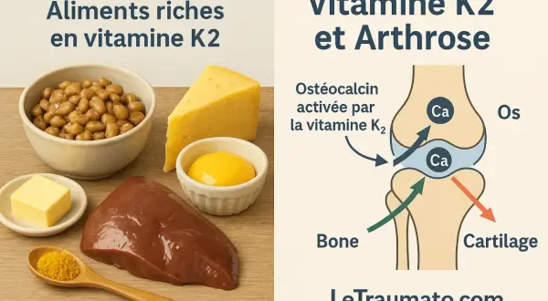 Aliments riches en vitamine K2 : haricots, fromage, jaune d'œuf, beurre, foie, curcuma. La vitamine K2 et ses bienfaits pour les os et le cartilage.