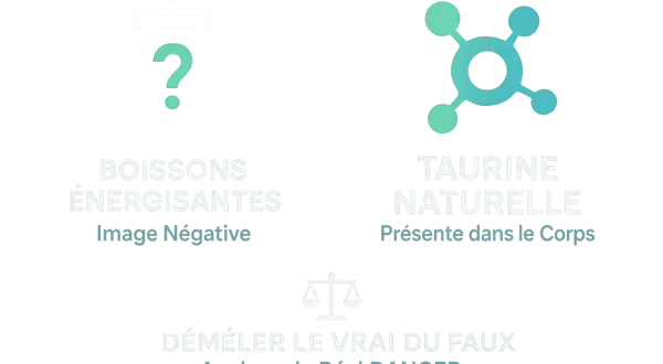 Boissons énergisantes : image négative. Taurine naturelle présente dans le corps. Démêler le vrai du faux, analyser le réel danger des taurine effets secondaires.